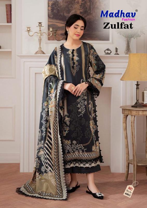 Madhav zulfat vol 4 wholesale dress materials in hyderabad with price